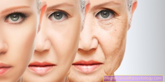 Skin changes in old age