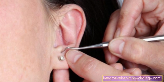 Ear lobe inflammation