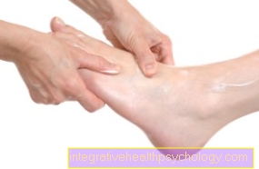 Inflammation of the foot
